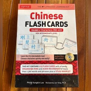Chinese Flash Cards Kit Volume 2: Hsk Intermediate Level: Characters